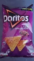 Mängden socker i Doritos goût flame grilled steak