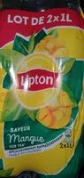 Mängden socker i Lipton Ice Tea saveur mangue lot de 2 x 1 L