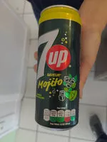 Mängden socker i 7UP saveur mojito citron vert & menthe 33 cl