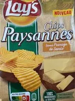 Mängden socker i Lay's Recette paysanne saveur fromage de Savoie