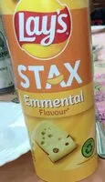 Mängden socker i Lay's Stax emmental flavour