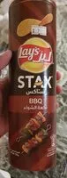 Mängden socker i Lays STAX BBQ