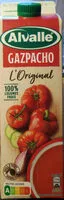 Mängden socker i Alvalle Gazpacho l'original