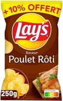 Mängden socker i Lay's Chips Goût Poulet Roti