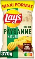 Mängden socker i Lay's Recette paysanne nature maxi format