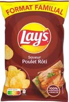 Mängden socker i Chips saveur poulet rôti format familial