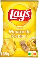 Mängden socker i Lay's saveur moutarde pickles