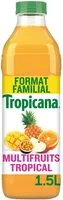 Mängden socker i Tropicana Multifruits tropical format familial 1,5 L