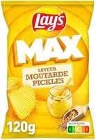 Mängden socker i Lay's Max saveur moutarde pickles