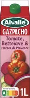 Mängden socker i Gazpacho tomate, betterave & herbes de Provence
