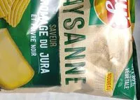 Mängden socker i Lay's Paysanne saveur fromage du Jura et poivre noir