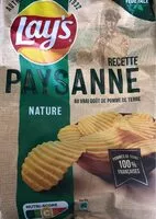 Mängden socker i Lay's Recette paysanne nature
