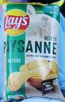 Mängden socker i Lay's Recette paysanne nature format familial