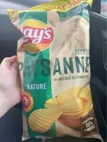 Mängden socker i Lay's Recette paysanne nature maxi format