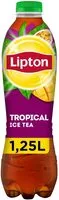 Mängden socker i Lipton Ice Tea saveur tropical 1,25 L
