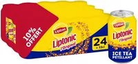 Mängden socker i Lipton Liptonic l'original pétillant 24 x 33 cl dont 10% offert