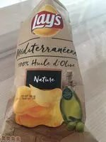 Mängden socker i Chips méditerranéenne 100% huile d'olive Nature