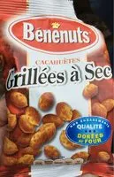 Mängden socker i Cacahuetes grillees a sec