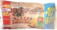 Mängden socker i Chips à l'ancienne nature (+10% gratuit)