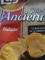 Mängden socker i Chips à l'ancienne nature