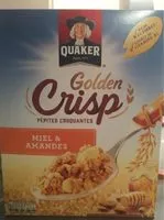 Mängden socker i Golden Crisps miel et amandes