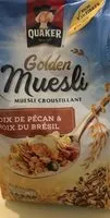 Mängden socker i Muesli Croustillant Noix de pécan & noix du Brésil