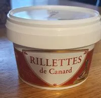Mängden socker i Thiol Rillettes De Canard (70% De Canard) (250g Packung)