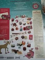 Mängden socker i Calendrier de l'Avent