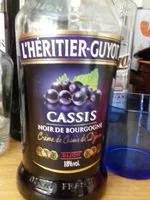 Mängden socker i Crème de Cassis de Dijon Noir de Bourgogne