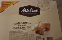 Mängden socker i Quatre-quarts poire pépites