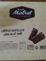Mängden socker i Crêpes dentelles chocolat noir