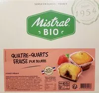 Mängden socker i Quatre quarts fraise pur beurre BIO
