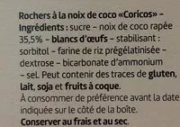 Mängden socker i Coricos