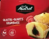 Mängden socker i Quatre-Quarts Framboise
