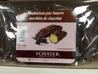 Mängden socker i Madeleine pur beurre enrobés de chocolat