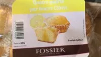 Mängden socker i Quartier quarts pur beurre citron