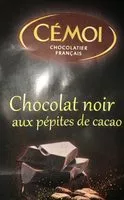 Mängden socker i Chocolat noir aux pepites de cacao