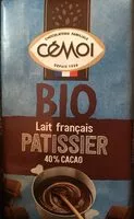 Mängden socker i Lait Français Patissier 40% cacao