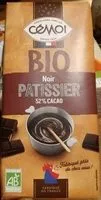 Mängden socker i Noir pâtissier 52% cacao bio