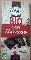 Mängden socker i Chocolat noir 72% cacao