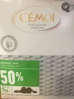 Mängden socker i Chocolat noir 50%
