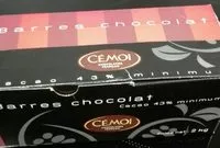 Mängden socker i Barre chocolat