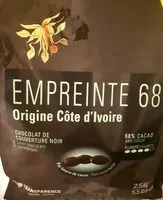 Mängden socker i Chocolat de couverture 68%