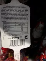 Mängden socker i Bonbons de chocolat et moulages chocolat au lait