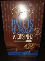Mängden socker i Palets de Chocolat à Cuisiner - Chocolat au lait 35%