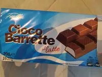 Mängden socker i Ciocco barrette