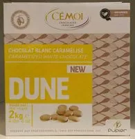 Mängden socker i Chocolat blanc caramélisé