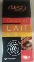 Mängden socker i Chocolat Lait & riz