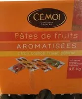 Mängden socker i Assortiments de pâtes de fruits