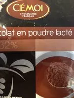 Mängden socker i Chocolat en Poudre Lactée 32 %
